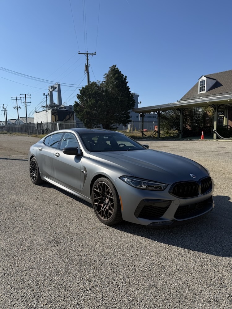 BMW M8 Gran Coupe: Satin paint, handled with care (Clean Company Detailing)